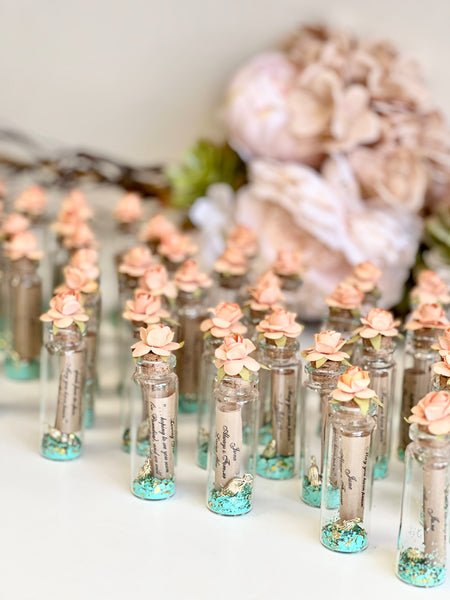 10 pcs Wedding favors for beach, Wedding gift for guest, Beach favors, Wedding favors, Favors, Beach party favors, Wedding message in a bottle