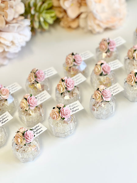 10 pcs Baptism Favors, Christening Favors, Rosary Favor Boxes, Personalized First Communion Souvenirs, Custom Baptism Gifts