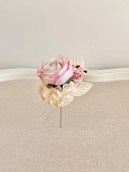Pink Prom Corsage and Boutonniere Set, Wedding Corsages, Wrist Corsage, Bridesmaids Corsage, Bridal Bracelets