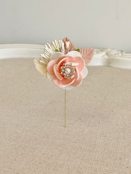 Wedding Corsages, Prom Corsage Boutonniere Set, Wrist Peach Corsage, Blush Corsage, Bridesmaids Corsage, Bridal Bracelets, Blush Boutonnière