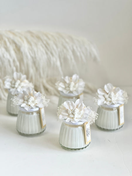 Baptism Candle Favors, Personalized Baptism Gifts, Baby Shower Favors, Custom Favors, Angel Favors, Party Favors, Baby Girl