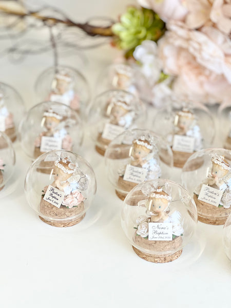 6 pcs Baptism Gift, Baptism Favors, Favors for Guests, Baby Shower Favors, Custom Favors, Favors, Angel Favors, Party Favors, Baby Girl