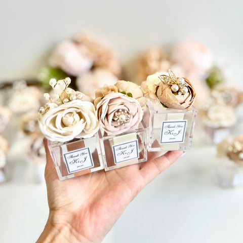These handmade personalized favors are the perfect addition to any event, whether it’s a Wedding, Engagement, Bridal Shower, Baptism, Anniversary, Quinceañera, Birthday, Prom, Graduation, or any other special occasion. They also make wonderful Gifts for Guests, Bridesmaids, Christenings, 1st Communions, Party Gifts, 1st Birthdays, Bachelorette Parties, Baby Showers, Save the Dates, Confirmations, and so much more.