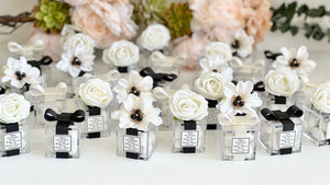 These handmade personalized favors are the perfect addition to any event, whether it’s a Wedding, Engagement, Bridal Shower, Baptism, Anniversary, Quinceañera, Birthday, Prom, Graduation, or any other special occasion. They also make wonderful Gifts for Guests, Bridesmaids, Christenings, 1st Communions, Party Gifts, 1st Birthdays, Bachelorette Parties, Baby Showers, Save the Dates, Confirmations, and so much more.