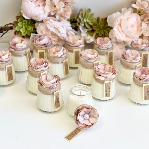 Custom Candle Wedding Favors for Guests, Personalized Party Candle Favors, Bulk Candle Favors, Decorative Candles for Home, Customizable Wedding Favors