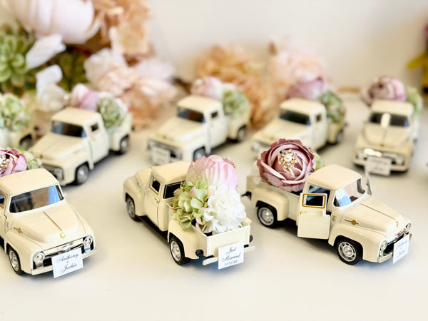 Car Wedding Favors, Car Wedding Favors for Guests, Baby Shower, Personalized Party Favors, Blush Wedding Gifts, Custom Bride Shower Favors