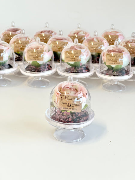 10 pcs Luxury Wedding Favors – Custom Dome Favors, Engagement, Baptism, and Party Favors for Guests