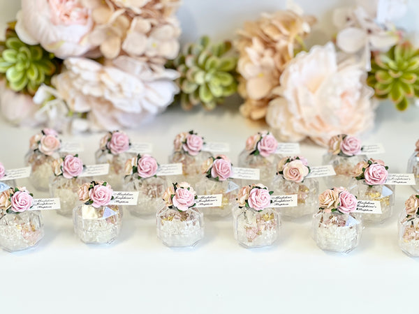 10 pcs Baptism Favors, Christening Favors, Rosary Favor Boxes, Personalized First Communion Souvenirs, Custom Baptism Gifts