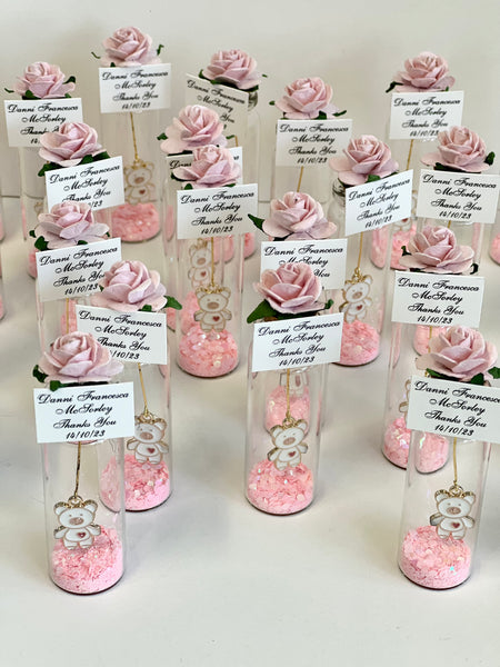 5 pcs Baptism Favors, Favors, Bear Favors, Baptism Gift, Custom Favors, Party Favors, Baby shower Favors,1st Birthday Favors, Welcome Baby