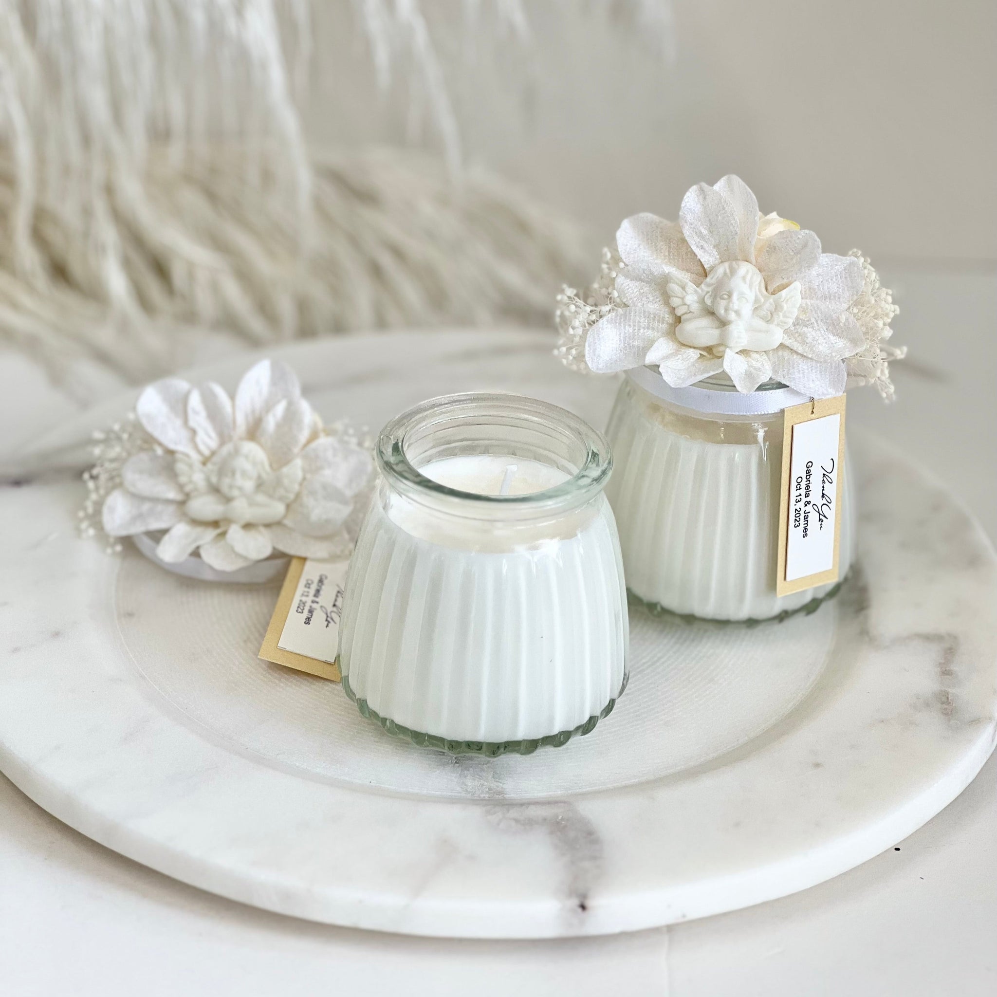 Baptism Candle Favors, Personalized Baptism Gifts, Baby Shower Favors, Custom Favors, Angel Favors, Party Favors, Baby Girl