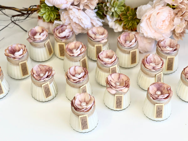 Custom Candle Wedding Favors for Guests, Personalized Party Candle Favors, Bulk Candle Favors, Decorative Candles for Home, Customizable Wedding Favors