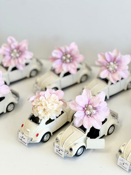 Car Wedding Favors, Vintage Car Favors, Wedding Favors for Guests, Baby Shower Party Favors, Custom Sweet 15 Favors, Bachelorette Favors