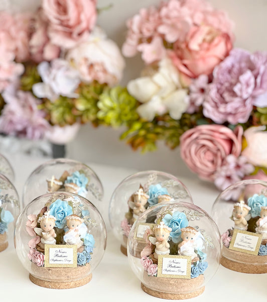 Twins Baptism Gift, Baptism Favors, Favors for Guests, Baby Shower Favors, Custom Favors, Favors, Angel Favors, Party Favors, Baby Girl