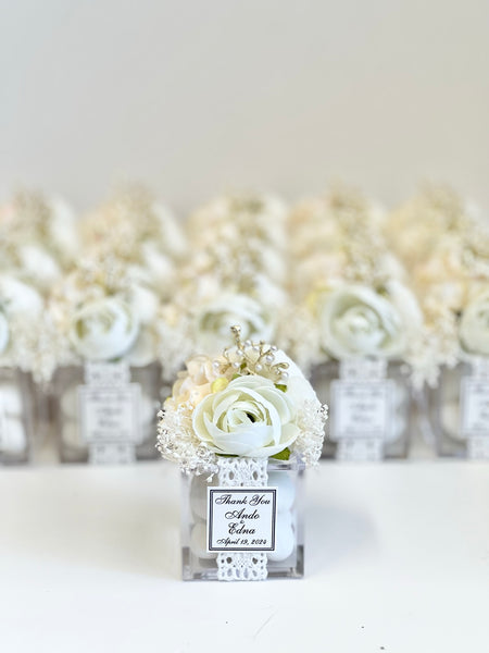 5 pcs Boho Wedding Favor Boxes – Custom Favors for Guests, Baby Shower & Party Gifts