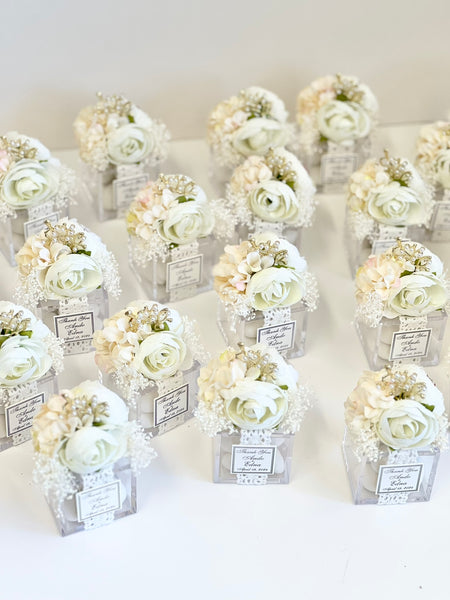 5 pcs Boho Wedding Favor Boxes – Custom Favors for Guests, Baby Shower & Party Gifts
