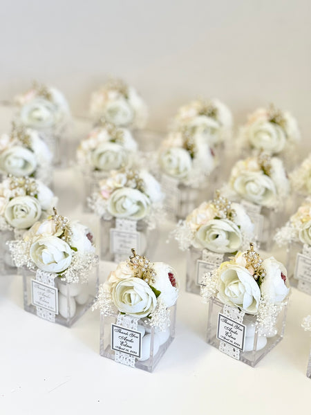 5 pcs Boho Wedding Favor Boxes – Custom Favors for Guests, Baby Shower & Party Gifts