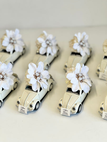 Car Wedding Favors, Vintage Car Favors, Wedding Favors for Guests, Baby Shower Party Favors, Custom Sweet 15 Favor, Bachelorette Favors