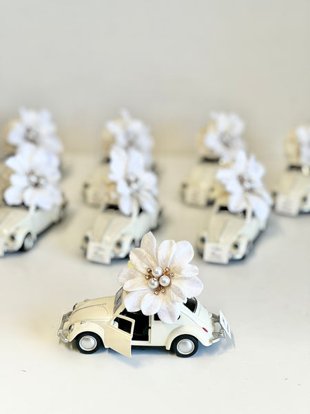 Car Wedding Favors, Vintage Car Favors, Wedding Favors for Guests, Baby Shower Party Favors, Custom Sweet 15 Favor, Bachelorette Favors