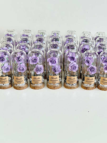 10 pcs Bulk Rose Dome Favors for Guests, Custom Wedding Favors, Personalized Party Gifts, Bachelorette Favors