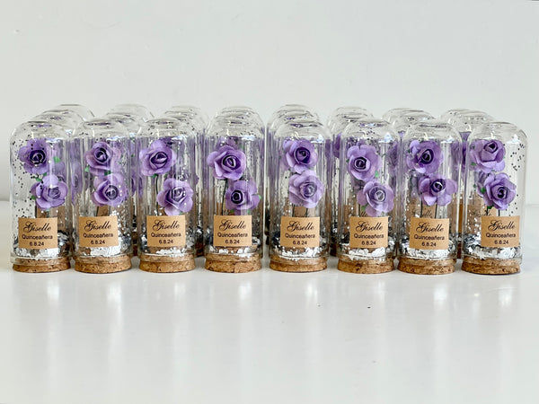 10 pcs Bulk Rose Dome Favors for Guests, Custom Wedding Favors, Personalized Party Gifts, Bachelorette Favors