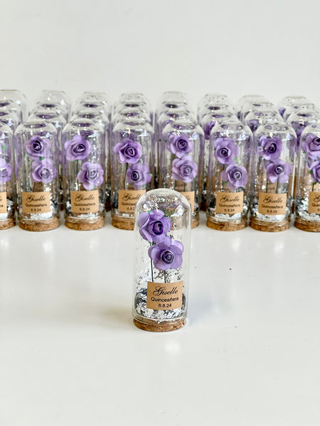 10 pcs Bulk Rose Dome Favors for Guests, Custom Wedding Favors, Personalized Party Gifts, Bachelorette Favors