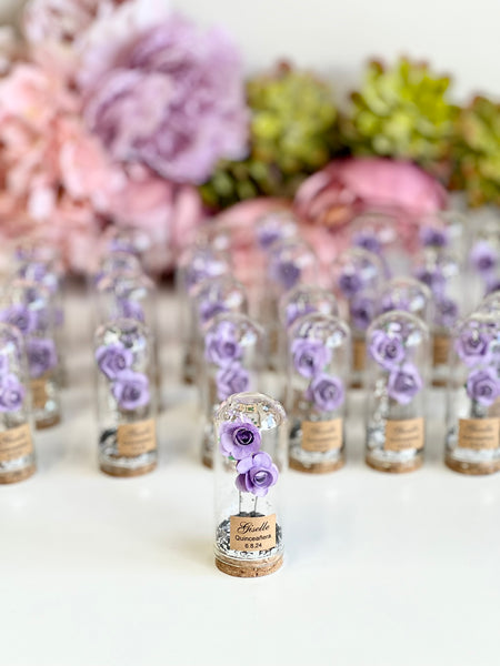 10 pcs Bulk Rose Dome Favors for Guests, Custom Wedding Favors, Personalized Party Gifts, Bachelorette Favors