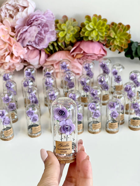 10 pcs Bulk Rose Dome Favors for Guests, Custom Wedding Favors, Personalized Party Gifts, Bachelorette Favors