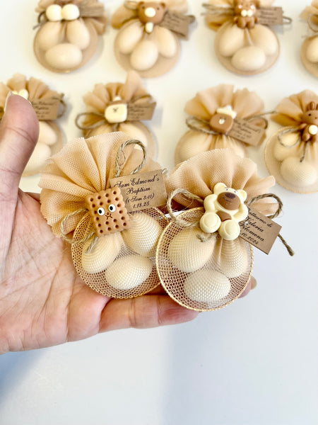 5 pcs Bulk Baby Shower Magnet Favors, Welcome Baby Gifts for Guests, 1st Birthday Favors, Thank You Gifts, Personalized Favors, Custom Candy Gifts