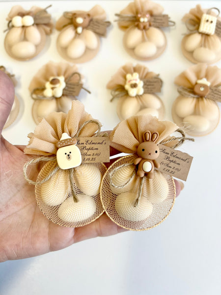 5 pcs Bulk Baby Shower Magnet Favors, Welcome Baby Gifts for Guests, 1st Birthday Favors, Thank You Gifts, Personalized Favors, Custom Candy Gifts