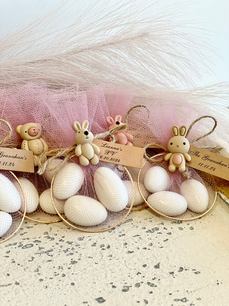 5 pcs Bulk Baby Shower Magnet Favors, Welcome Baby Gifts for Guests, 1st Birthday Favors, Thank You Gifts, Personalized Favors, Custom Candy Gifts