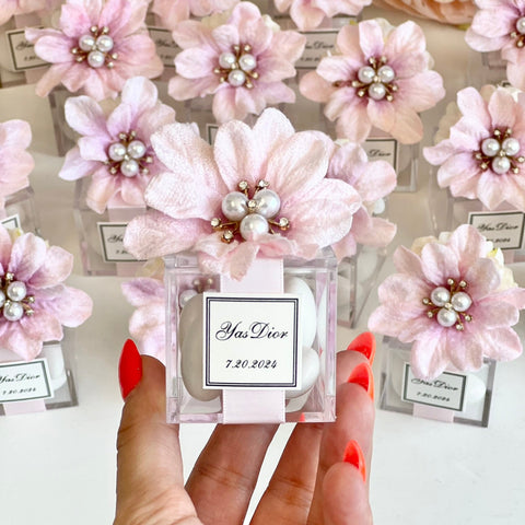 These handmade personalized favors are the perfect addition to any event, whether it’s a Wedding, Engagement, Bridal Shower, Baptism, Anniversary, Quinceañera, Birthday, Prom, Graduation, or any other special occasion. They also make wonderful Gifts for Guests, Bridesmaids, Christenings, 1st Communions, Party Gifts, 1st Birthdays, Bachelorette Parties, Baby Showers, Save the Dates, Confirmations, and so much more.