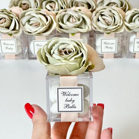 These handmade personalized favors are the perfect addition to any event, whether it’s a Wedding, Engagement, Bridal Shower, Baptism, Anniversary, Quinceañera, Birthday, Prom, Graduation, or any other special occasion. They also make wonderful Gifts for Guests, Bridesmaids, Christenings, 1st Communions, Party Gifts, 1st Birthdays, Bachelorette Parties, Baby Showers, Save the Dates, Confirmations, and so much more.