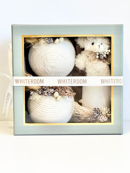 4 pcs Christmas Ornament, Christmas Candles, Rustic Christmas, Christmas Gift for Her, Christmas Bulbs, Handmade Balls, Christmas Decoration