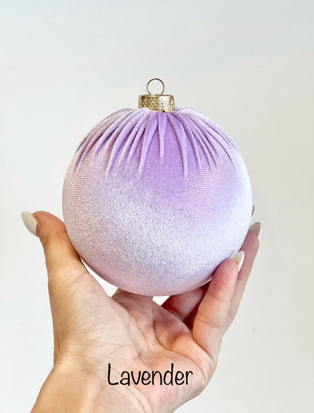 6 pcs Tiffany Velvet Christmas Balls, Christmas Tree Decorations, Handmade Christmas Bulbs, Christmas Gift, Christmas Box, Home Decorations