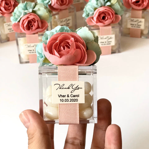 These handmade personalized favors are the perfect addition to any event, whether it’s a Wedding, Engagement, Bridal Shower, Baptism, Anniversary, Quinceañera, Birthday, Prom, Graduation, or any other special occasion. They also make wonderful Gifts for Guests, Bridesmaids, Christenings, 1st Communions, Party Gifts, 1st Birthdays, Bachelorette Parties, Baby Showers, Save the Dates, Confirmations, and so much more.
