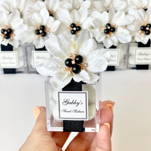 These handmade personalized favors are the perfect addition to any event, whether it’s a Wedding, Engagement, Bridal Shower, Baptism, Anniversary, Quinceañera, Birthday, Prom, Graduation, or any other special occasion. They also make wonderful Gifts for Guests, Bridesmaids, Christenings, 1st Communions, Party Gifts, 1st Birthdays, Bachelorette Parties, Baby Showers, Save the Dates, Confirmations, and so much more.
