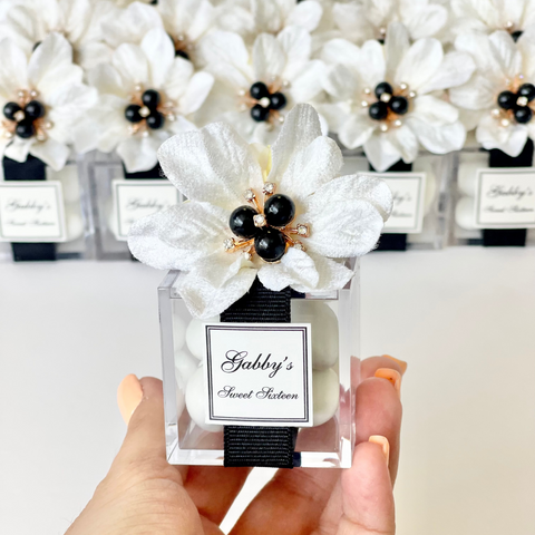 These handmade personalized favors are the perfect addition to any event, whether it’s a Wedding, Engagement, Bridal Shower, Baptism, Anniversary, Quinceañera, Birthday, Prom, Graduation, or any other special occasion. They also make wonderful Gifts for Guests, Bridesmaids, Christenings, 1st Communions, Party Gifts, 1st Birthdays, Bachelorette Parties, Baby Showers, Save the Dates, Confirmations, and so much more.