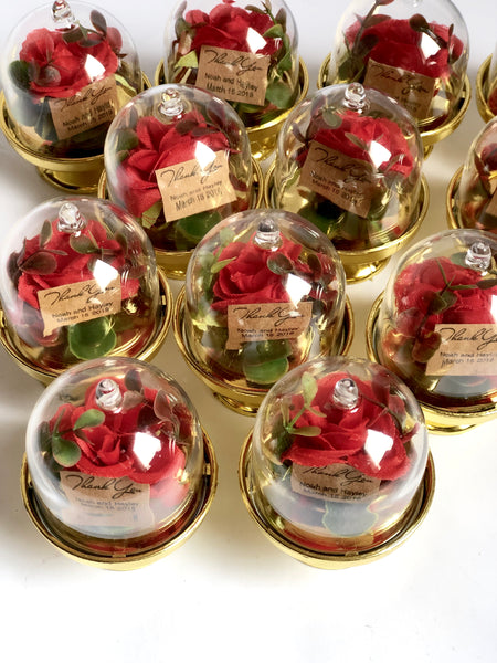 10pcs Wedding favors for guests, Wedding favors, Favors, Dome, Beauty and the Beast Favor, Custom favors, Beauty and the Beast, Party favors