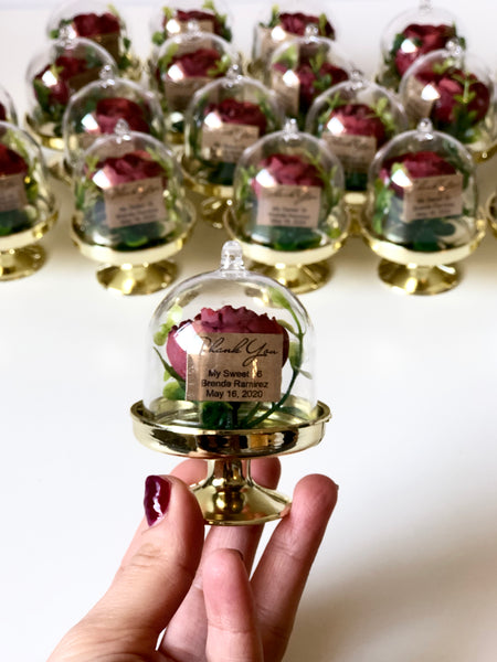 10pcs Wedding Favors for Guests, Wedding Favors, Favors, Dome, Beauty and the Beast Favor, Custom Favors, Beauty and the Beast, Party Favors