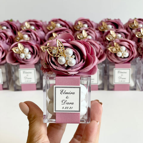These handmade personalized favors are the perfect addition to any event, whether it’s a Wedding, Engagement, Bridal Shower, Baptism, Anniversary, Quinceañera, Birthday, Prom, Graduation, or any other special occasion. They also make wonderful Gifts for Guests, Bridesmaids, Christenings, 1st Communions, Party Gifts, 1st Birthdays, Bachelorette Parties, Baby Showers, Save the Dates, Confirmations, and so much more.