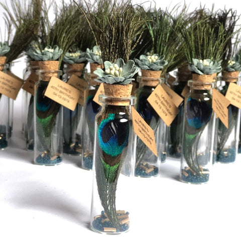 5 pcs Wedding favors, Peacock favors, Wedding favors for guests, Baptism, Favours, Engagement favors, Party favors, Party Supplies