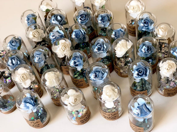 10 pcs Wedding Favors for Guests, Wedding Favors, Favors, Dome, Glass Dome, Cloche Dome, Custom Favors, Beauty and the Beast, Party Favors
