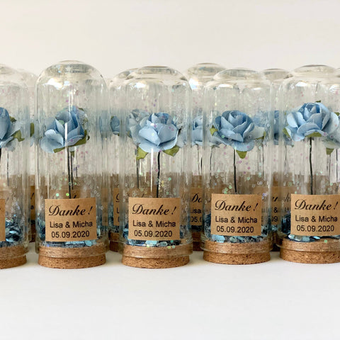 10 pcs Wedding favors for guests, Wedding favors, Favors, Dome, Glass dome, Cloche dome, Custom favors, Beauty and the Beast, Party favors