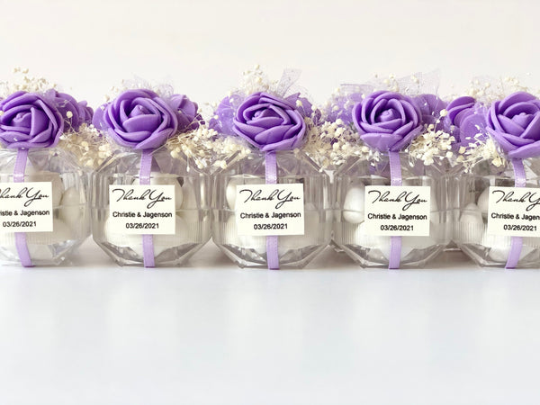 10 pcs Wedding favors, Favors, Favors boxes, Wedding favors for guests, Baby shower, Party favors, Custom favors, Save the date, Clear boxes