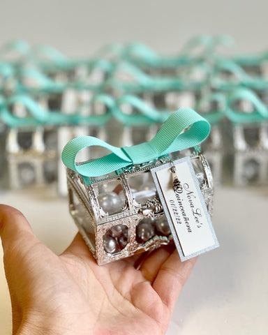 5 pcs Wedding Favors, Favors, Favors Boxes, Wedding Favors for Guests, Baby Shower, Party Favors, Tiffany Wedding, Custom Favors, Sweet 16