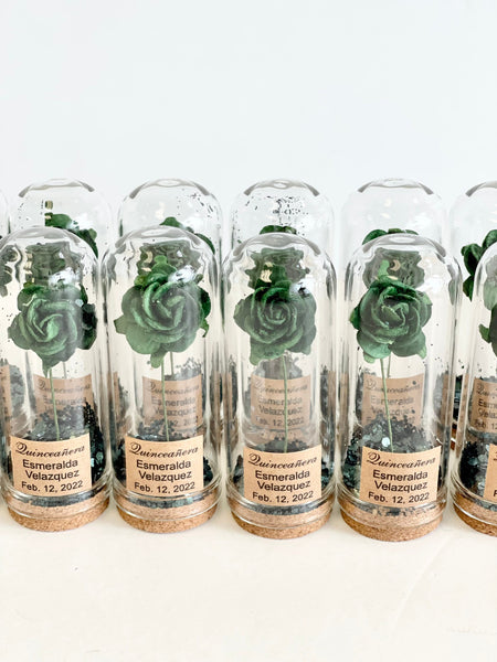 10pcs Wedding favors for guests, Wedding favors, Favors, Dome, Beauty and the Beast Favor, Custom favors, Emerald green favors, Party favors