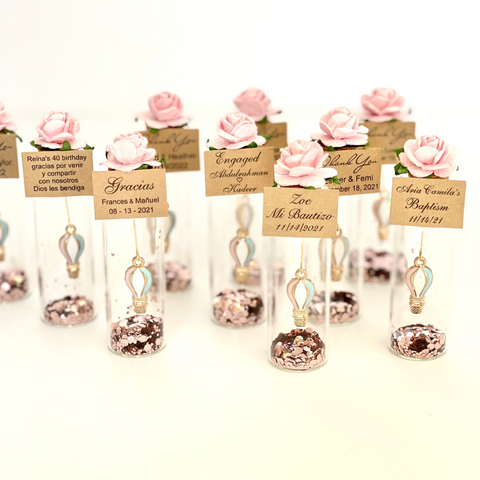 5 pcs Baptism Favors, Favors, Hot Air Balloon Favors, Balloon Favors, Custom Favors, Party Favors, Blue Favors, Baby shower Favors, Baby Boy