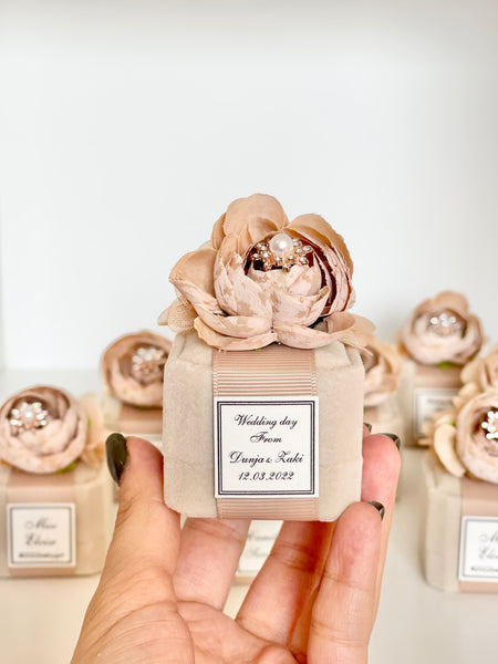5 pcs Wedding Favors, Favors, Favors Boxes, Wedding Favors for Guests, Nude wedding