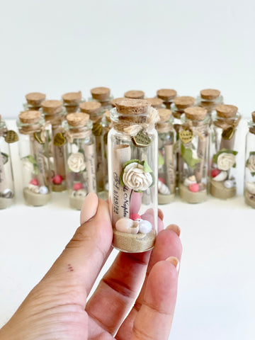 10 Wedding favors for beach, Wedding gift for guest, Beach favors, Wedding favors, Favors, Beach party favors, Wedding message in a bottle