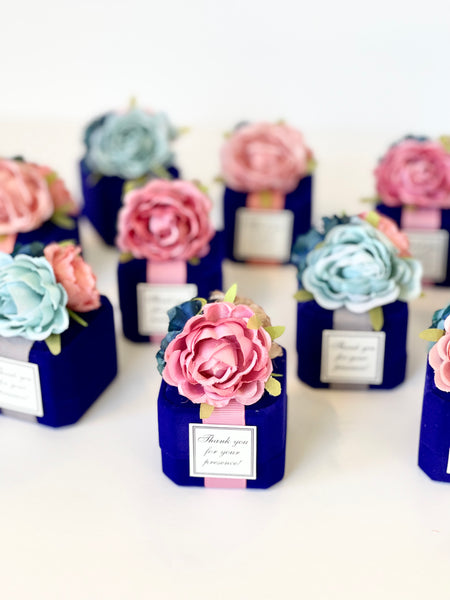 5 pcs Wedding Favors, Favors, Favors Boxes, Wedding Favors for Guests, Blue wedding